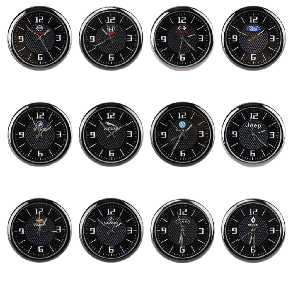 Dashboard Mini Car Clock