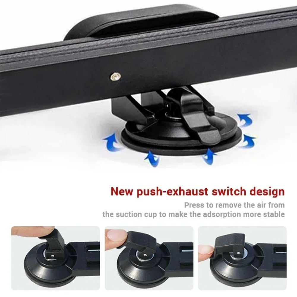 Retractable Thermal Windshield Sunshade