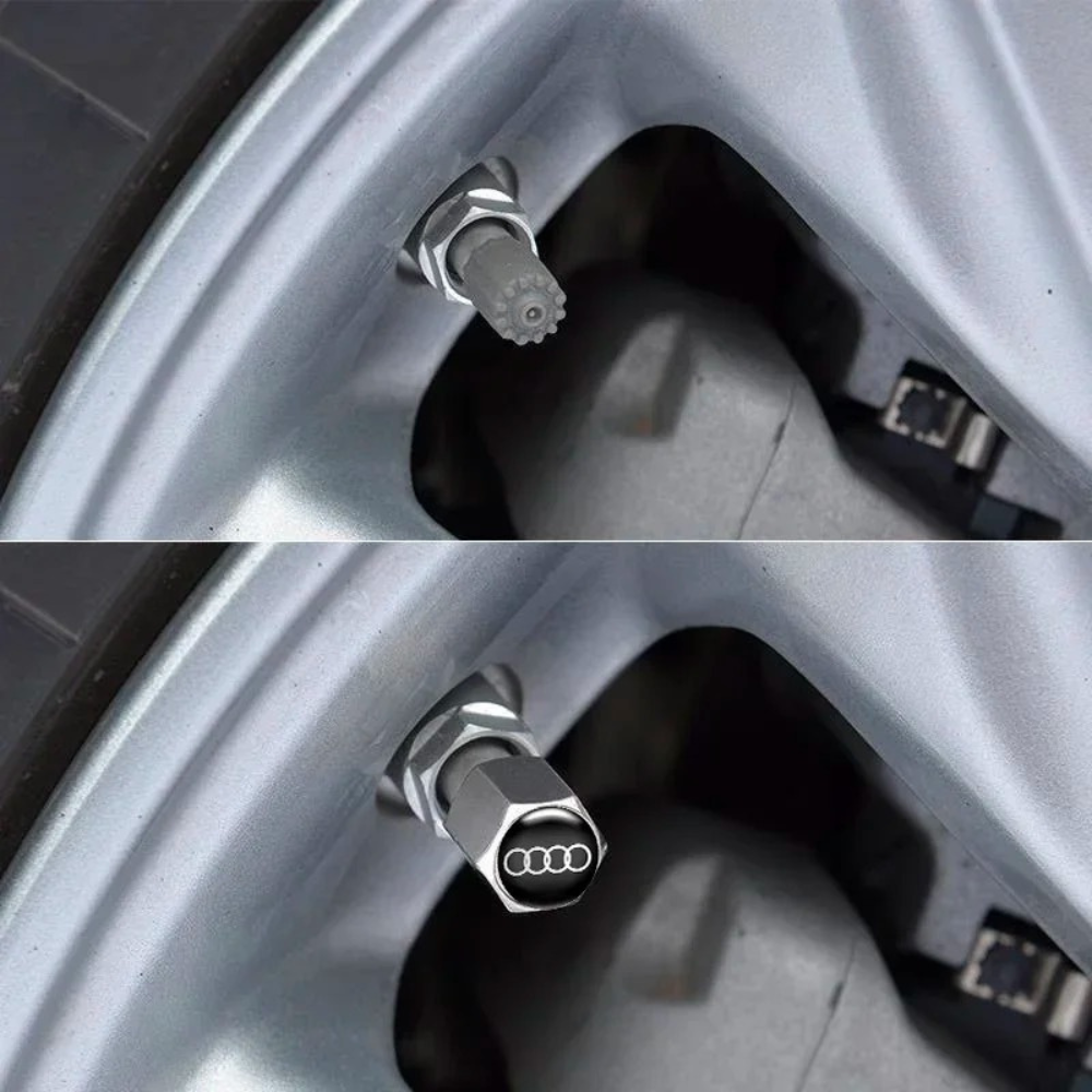 Pack of 4 Personalized Valve Cap