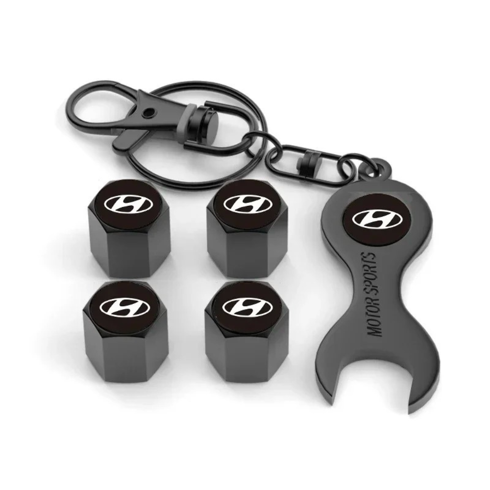 Pack of 4 Personalized Valve Cap