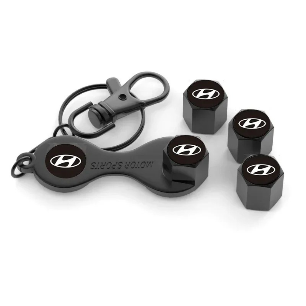 Pack of 4 Personalized Valve Cap