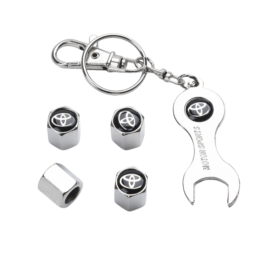 Pack of 4 Personalized Valve Cap