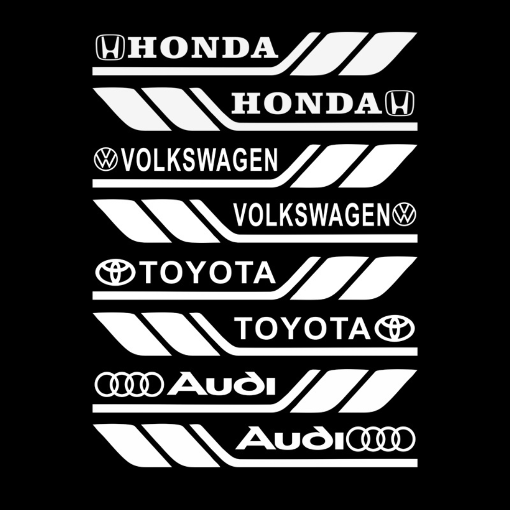 Pack of 2 Custom Car Decals