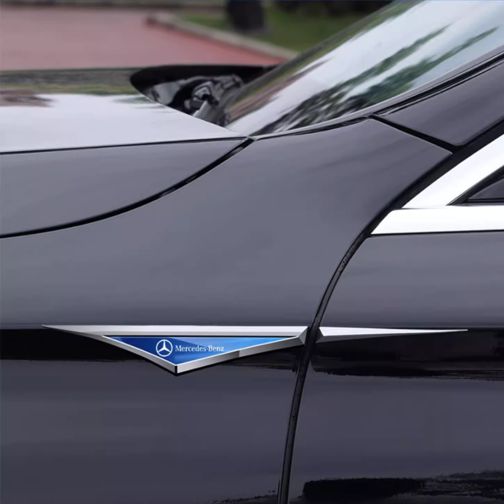 Pack of 2 Custom Logo Side Emblem