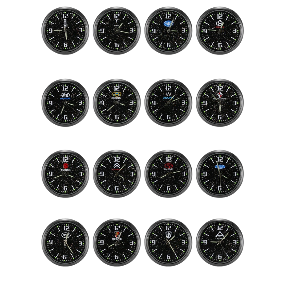 Dashboard Mini Car Clock