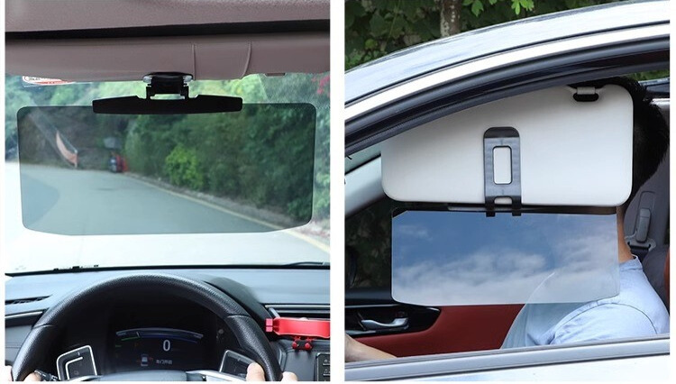Anti-Glare Sun Visor