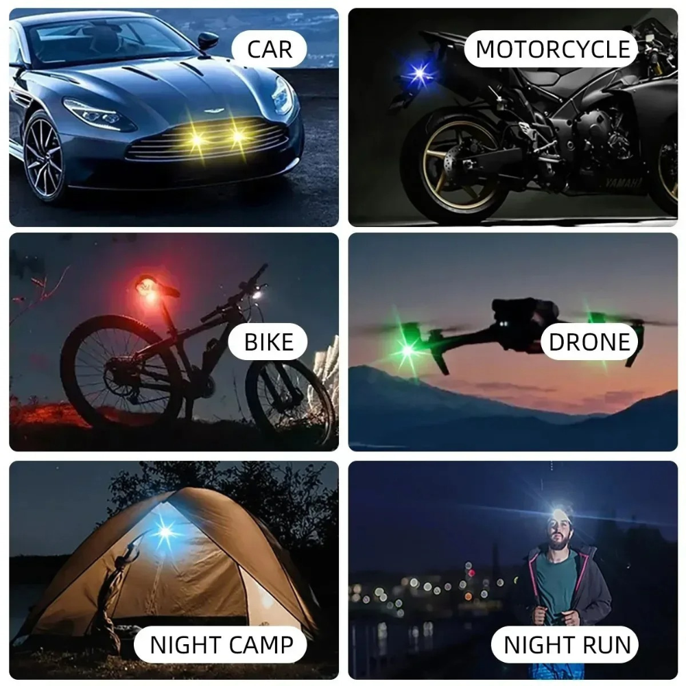 Pack of 2 Mini LED Light