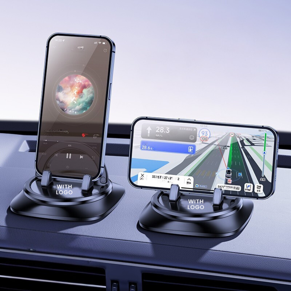 Universal Car Phone and Tablet Mount – 360°
