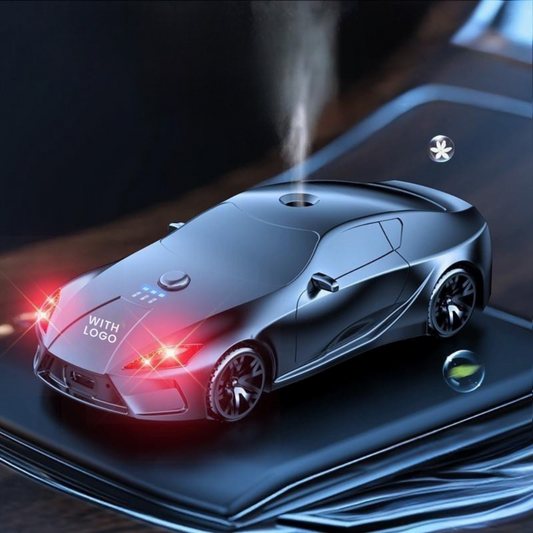 Rechargeable Car Aroma Diffuser with Car Logo