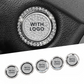 Crystal Car Start Button Ring – Pack of 3