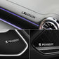 Pack of 4 Automotive Decorative Sticker 3D, image 2