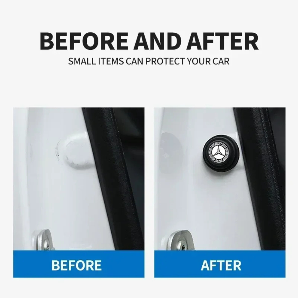 Pack of 10 Car Silicone Door Bumpers – image 3