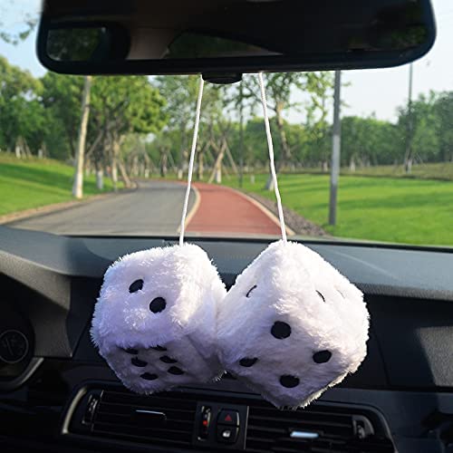 Hanging Fuzzy Dice, image 4