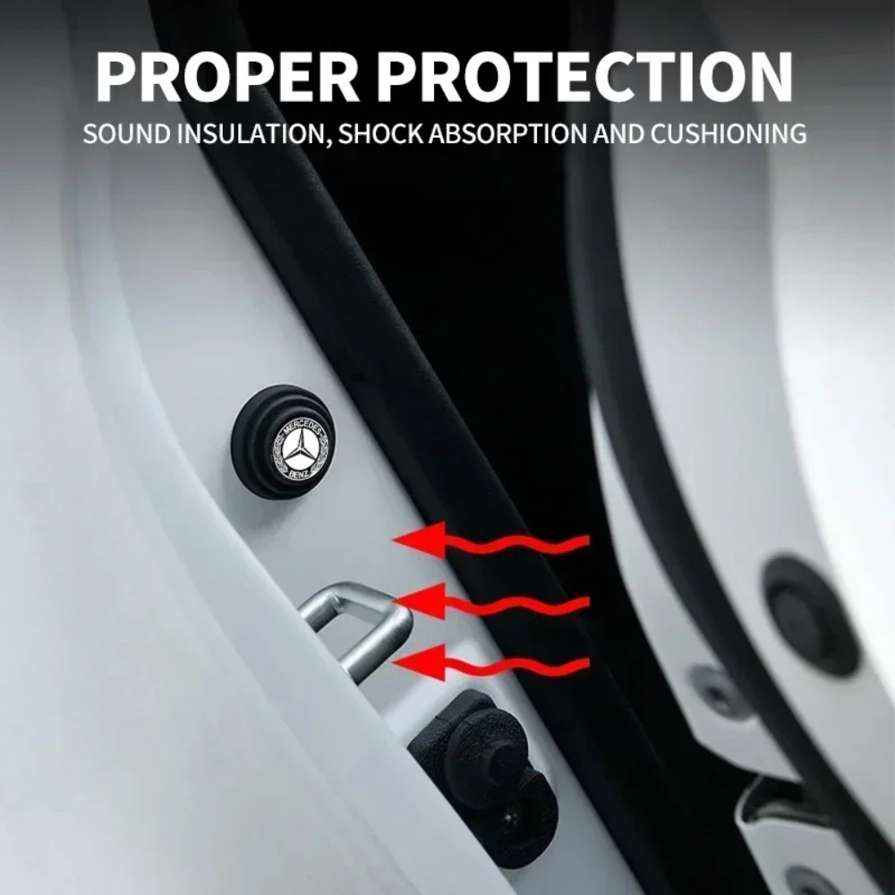 Pack of 10 Car Silicone Door Bumpers – image 4