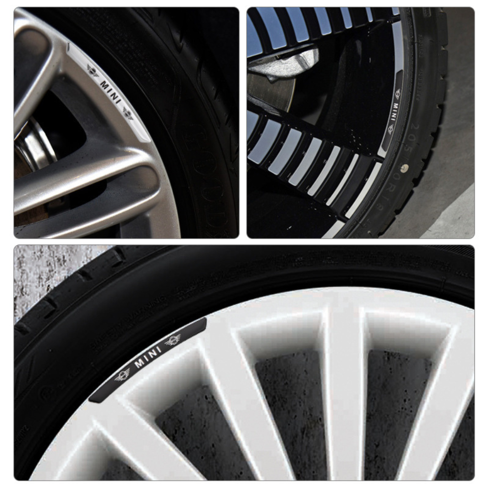 Pack of 4 Alloy Rim Stickers – image 6