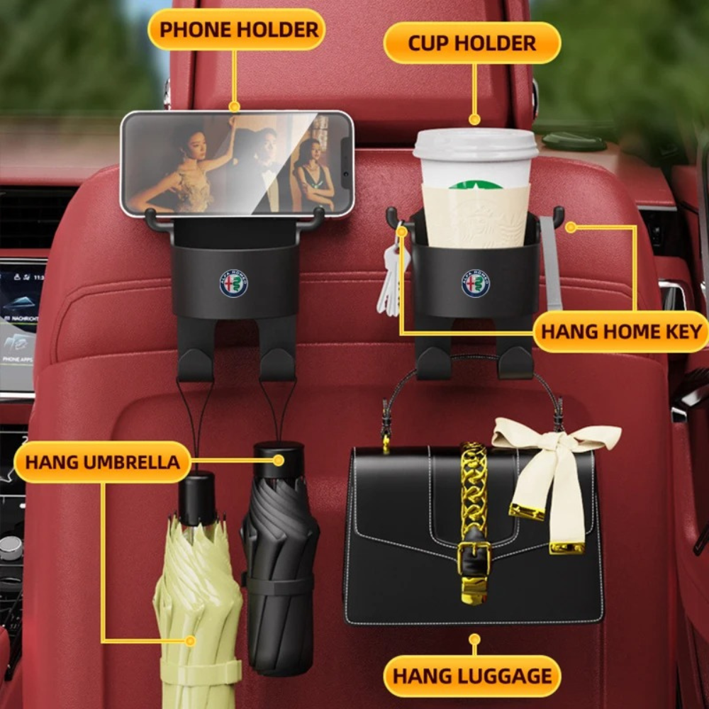 Pack of 2 Car Headrest Organizer Holders – image 6