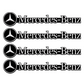Pack of 4 Automotive Decorative Sticker 3D, image 7