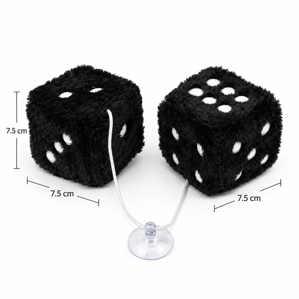 Hanging Fuzzy Dice