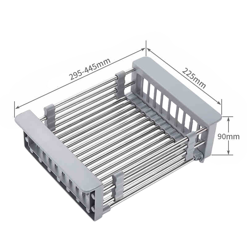 Retractable Stainless Steel Dish Drainer