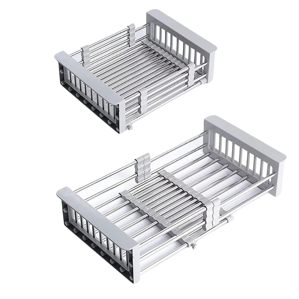 Retractable Stainless Steel Dish Drainer