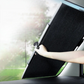Retractable Thermal Windshield Sunshade