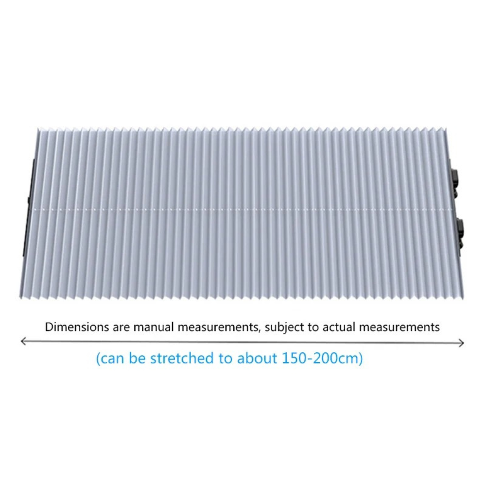 Retractable Thermal Windshield Sunshade