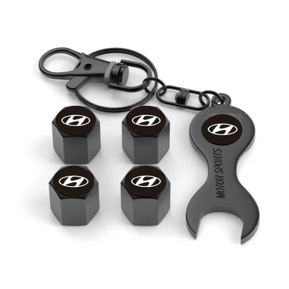 Pack of 4 Personalized Valve Cap