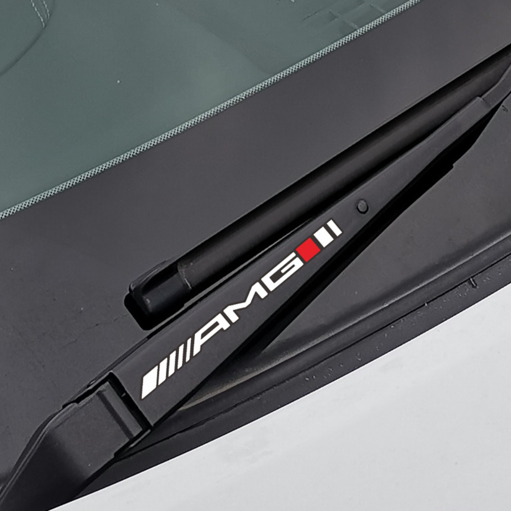 Pack of 3 Custom Wiper Arm Sticker