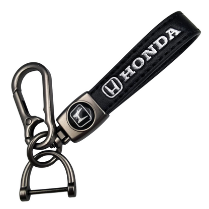 Leather Car Keychain