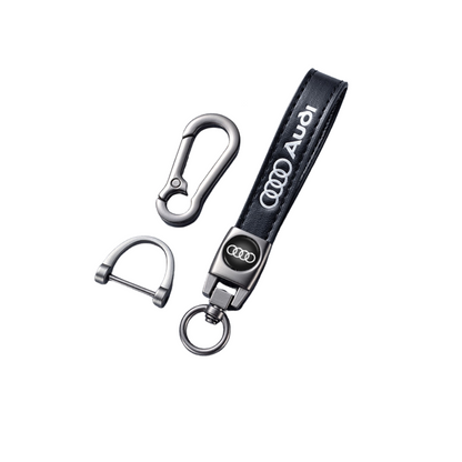 Leather Car Keychain