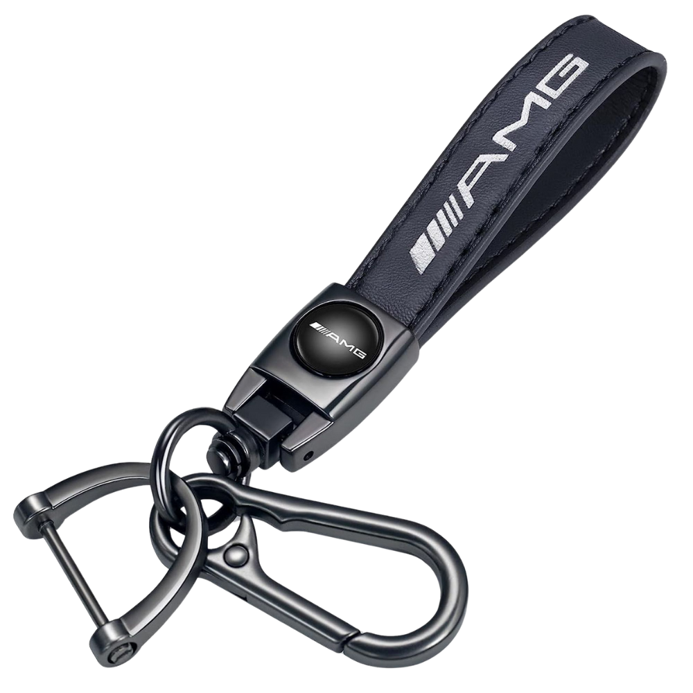 Leather Car Keychain