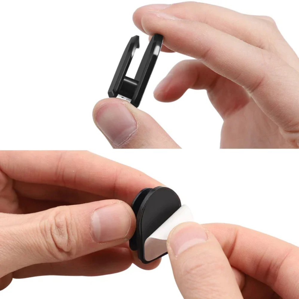 Pack of 4 Mini Adhesive Hooks