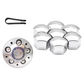 Pack of 20 Wheel Nut Covers