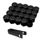 Pack of 20 Wheel Nut Covers
